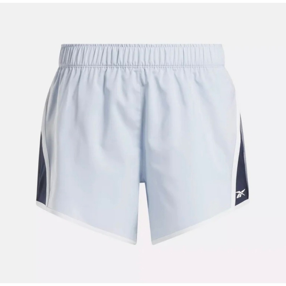 Reebok ID Train Woven Shorts NWT Blue Running Gym Athletic Activewear